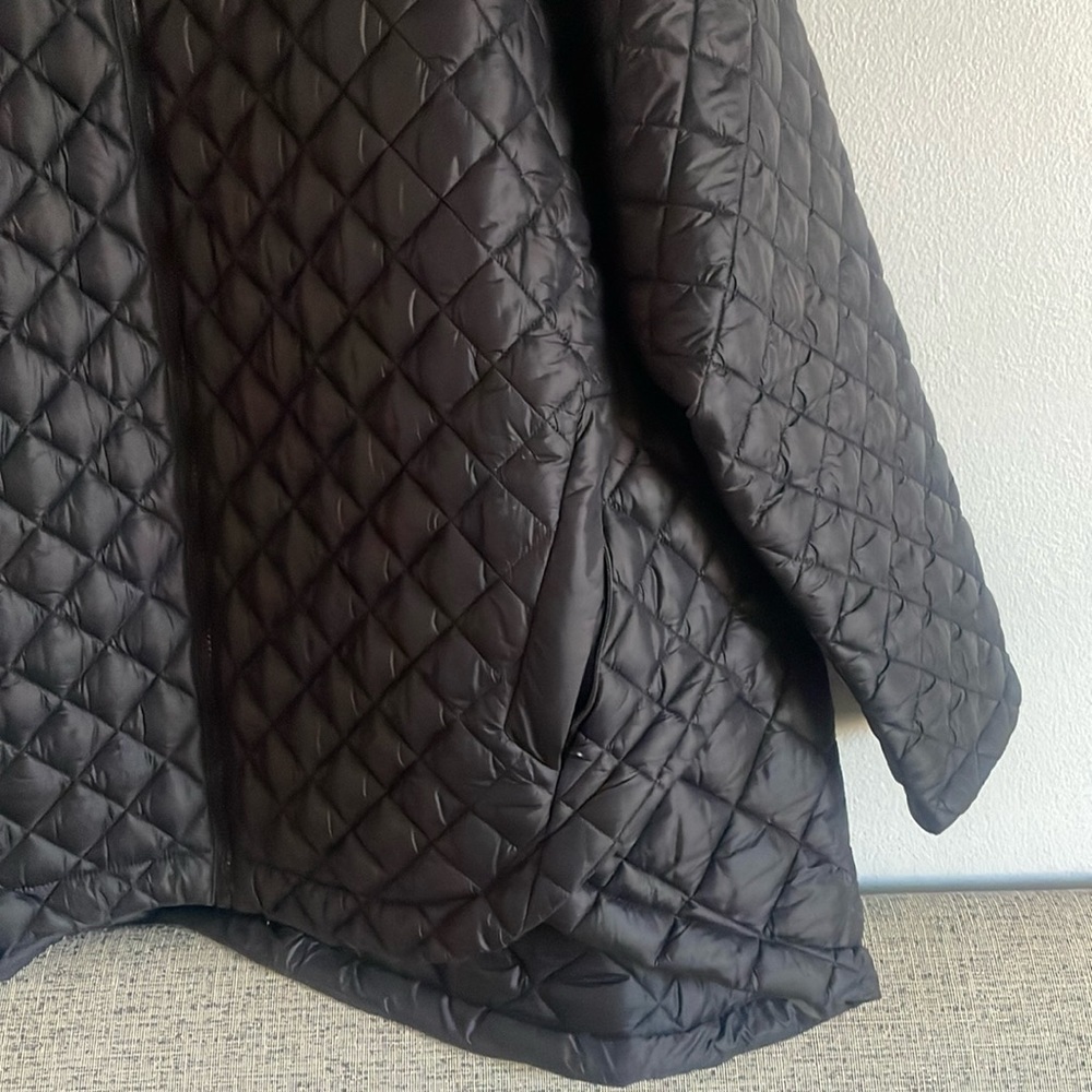 Athleta Women’s Whisper Quilted Jacket in Black Size 3X - Picture 7 of 12